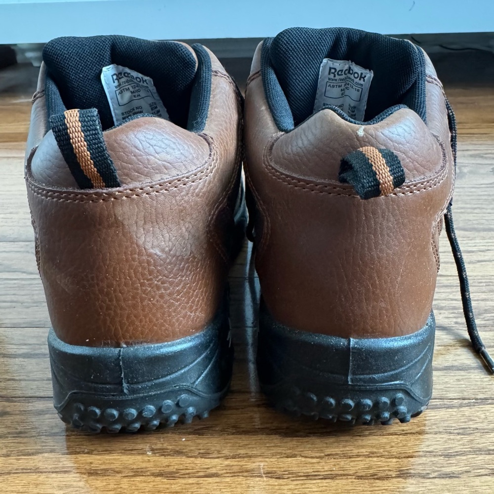 Reebok Men’s Trainex Lace-up Waterproof Work Boots - Composite Toe - Picture 4 of 12